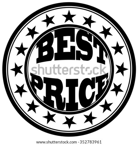 circle stamp "best price"
