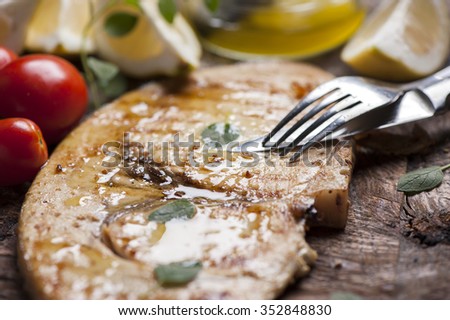 grilled swordfish