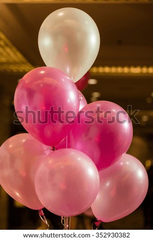 Beautiful balloons.