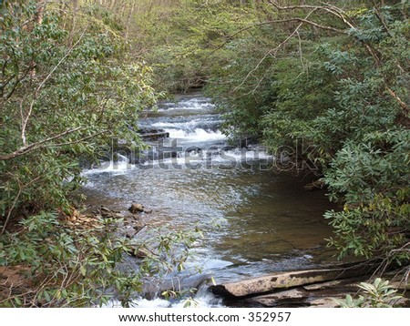 This is a picture of Little Stoney Falls.