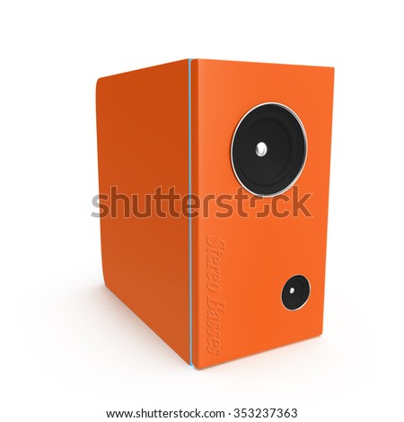 stereo speakers, Belov background, modern and minimalist, Steel today