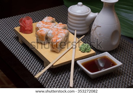 Maki sushi - Japanese Cuisine
