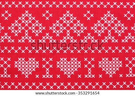 red and white criss-cross pattern Christmas background
