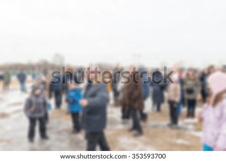Mardi gras celebration theme creative abstract blur background with bokeh effect