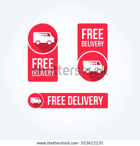 Free Delivery Labels