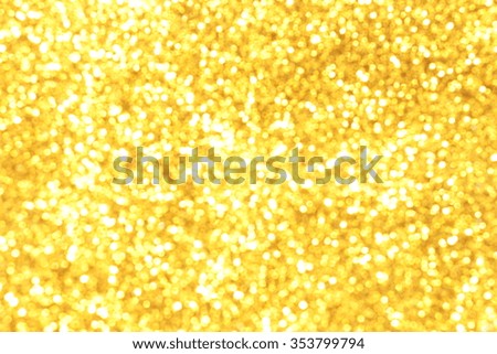 Gold sparkle