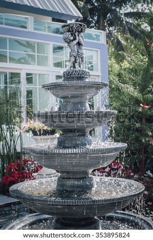 Bubbling Angel Sculpture Fountain
