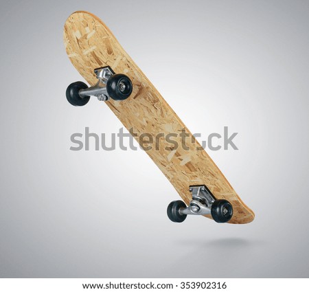 Skateboard deck. File contains a path to isolation.