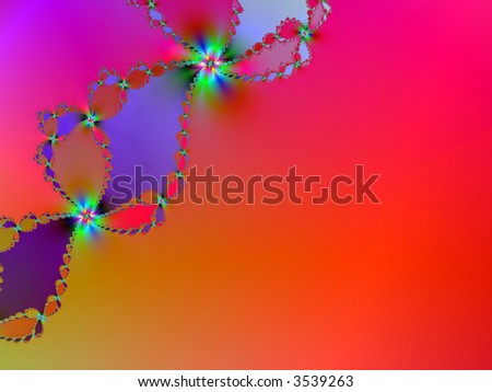 bright neon abstract page design illustration background