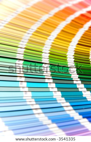 Color palette in lines