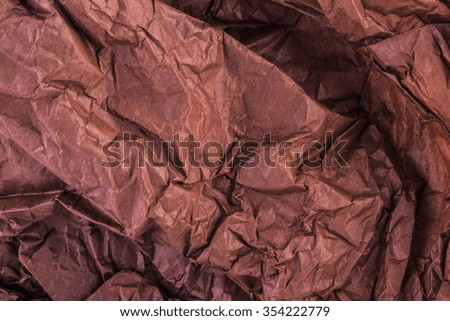 brown textured crumpled macro  old paper background