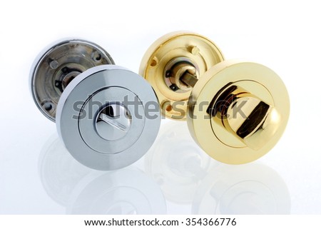 Door lock with handles