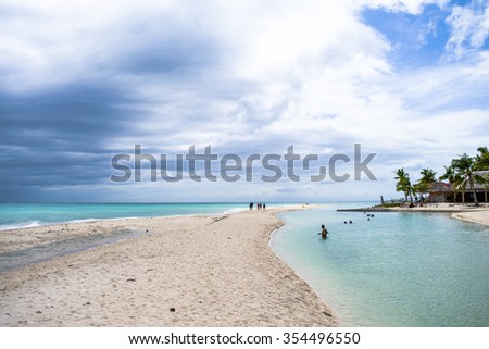 Picture Taken on the beach of Santa Fe in Bantayan Island, Philippines.