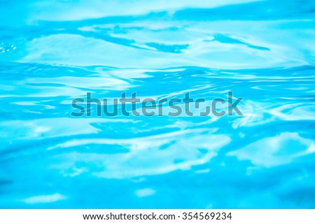 Blue water abstract background