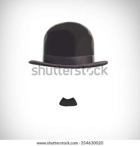Retro Hat and mustache