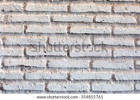 close up white brick wall