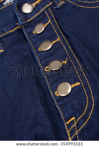 Blue jean fabric texture background.