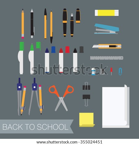stationary back to school