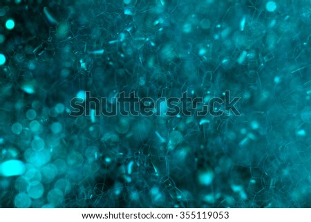 The surface of the bubble - macro photo