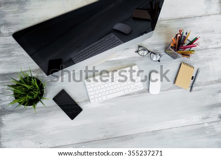 Modern working space for office 