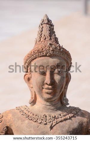 Photo Picture of a Classic Oriental Statue