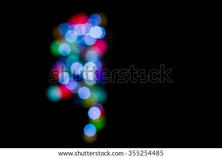 abstract background blur bokeh circles for Christmas background.