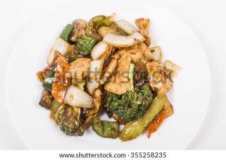 Picture of asian food for use in restaurants projects