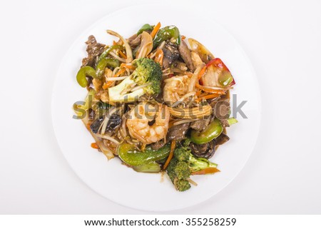 Picture of asian food for use in restaurants projects