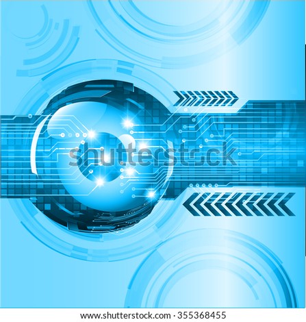 dark blue color Light Abstract Technology background for computer graphic website internet and business. circuit. illustration. digital. infographics. binary code. www. vector.one. zero. Spark eye