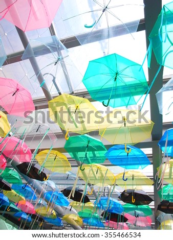 umbrellas 