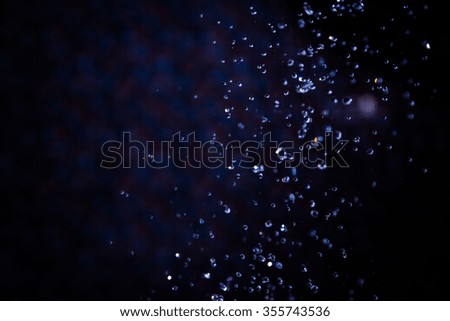 Black Bokeh water use for background
