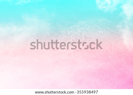 cloud background with a pastel full colored
