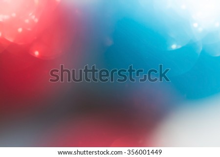 red and blue background, abstract bokeh light celebration blur background