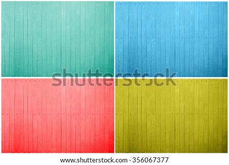 Set of pattern wood texture and background