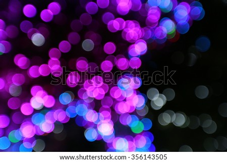 Colorful Abstract bokeh background with motion blur