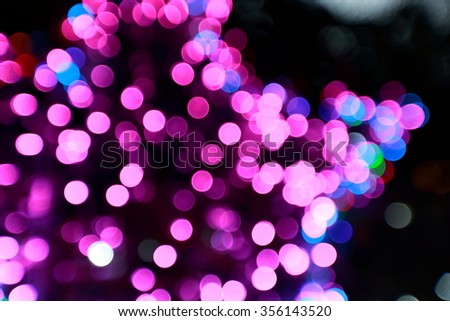 Colorful Abstract bokeh background 