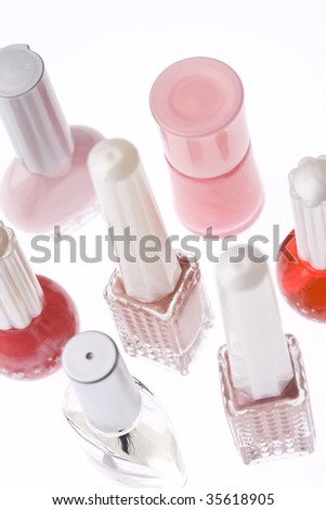 GIRL'S IMAGE- close-up shot of colorful manicure