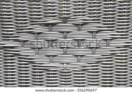 Black wicker texture as background