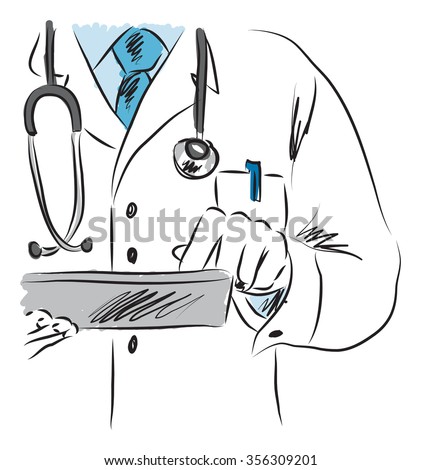 doctor medical illustration 2