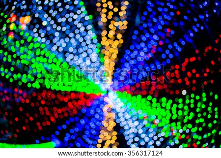 abstract background blur bokeh circles for Christmas background.