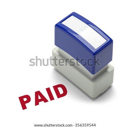 Business Guarantee Stamper Isolated on a White Background.