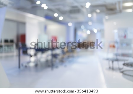 Blurred of office - ideal for presentation background.