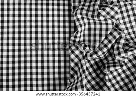 Checked fabric 