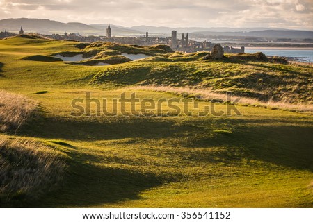 View of Saint Andrews, Fife, Scotland