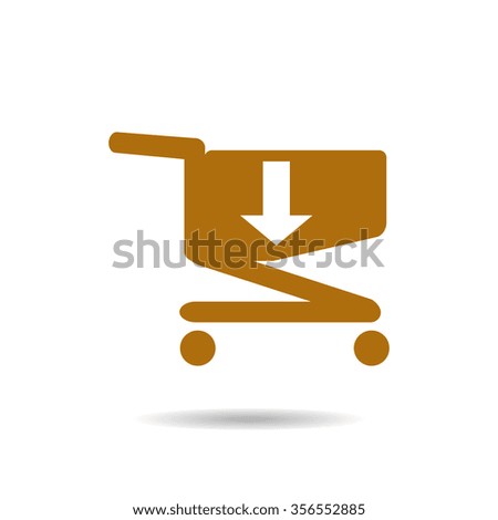 put in shopping cart icon