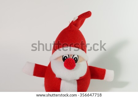 Santa claus on white background