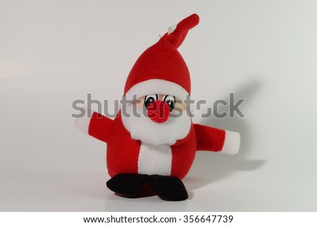 Santa claus on white background