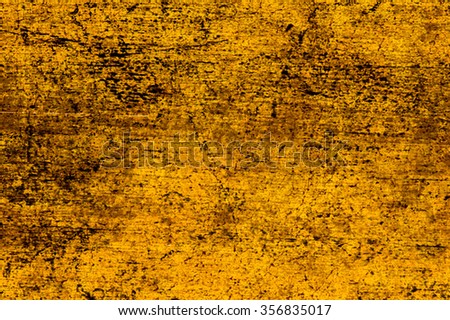 Old gold pattern wooden background.