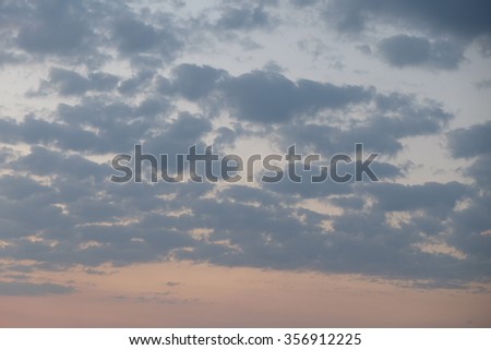 Morning sky of the 1st day of year 2016 abstract background