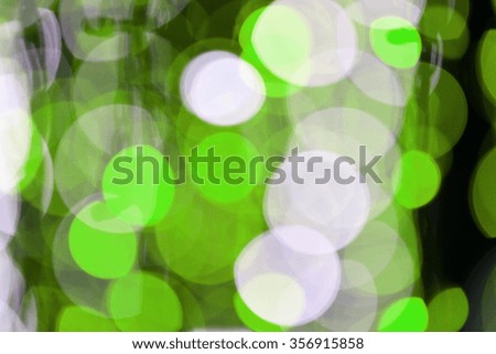 Multicolored de-focused bogey lights background
